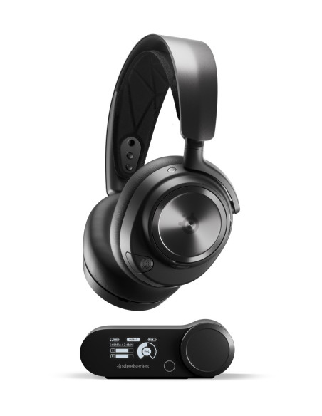 Steelseries Arctis Nova Pro Wireless Zestaw Słuchawkowy Bezprzewodowy Opaska Na Głowę Gaming Bluetooth Czarny