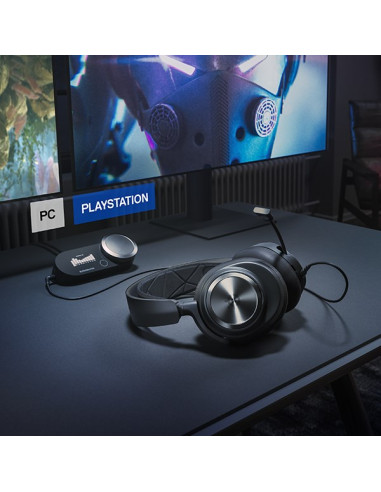 Steelseries Arctis Nova Pro Wireless Zestaw Słuchawkowy Bezprzewodowy Opaska Na Głowę Gaming Bluetooth Czarny