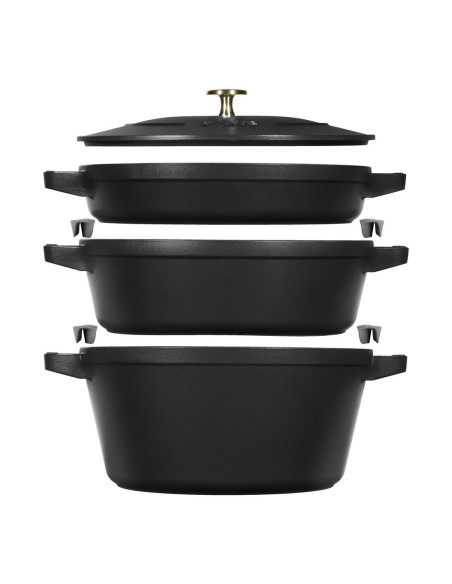 Staub La Cocotte 4,2 L Okrągły Żeliwo Naczynie Do Pieczenia