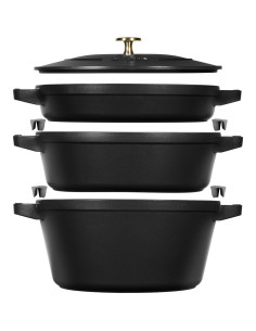Staub La Cocotte 4,2 L Okrągły Żeliwo Naczynie Do Pieczenia 2