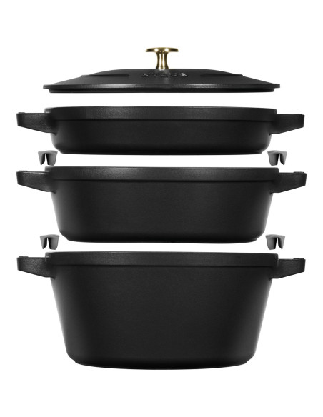 Staub La Cocotte 4,2 L Okrągły Żeliwo Naczynie Do Pieczenia