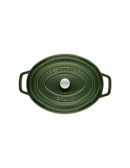 Garnek Żeliwny Owalny Staub 40509-363-0 - Zielony 4.2 Ltr