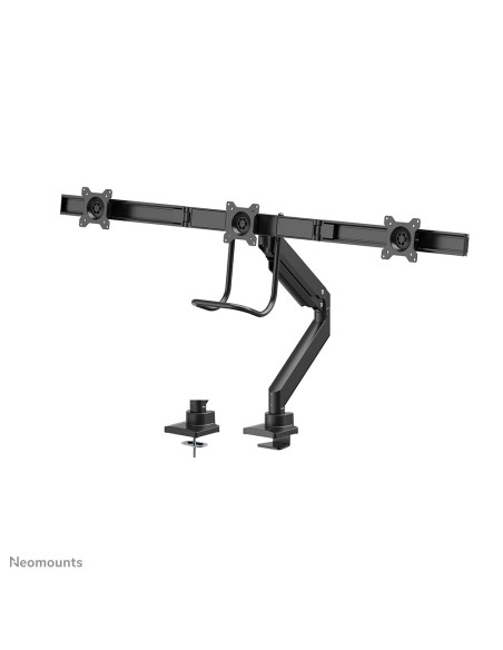 Neomounts Nm-D775Dx3Black Uchwyt / Stojak Do Monitorów 68,6 Cm (27") Biurko Czarny