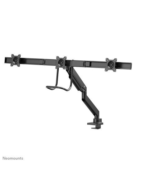 Neomounts Nm-D775Dx3Black Uchwyt / Stojak Do Monitorów 68,6 Cm (27") Biurko Czarny