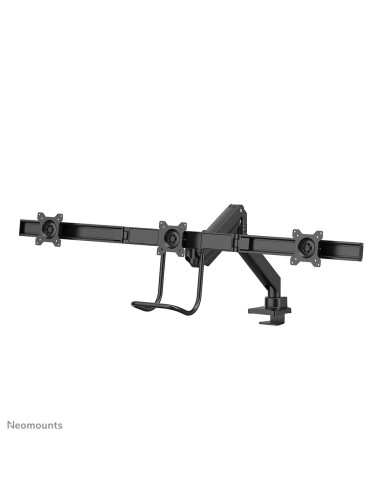 Neomounts Nm-D775Dx3Black Uchwyt / Stojak Do Monitorów 68,6 Cm (27") Biurko Czarny