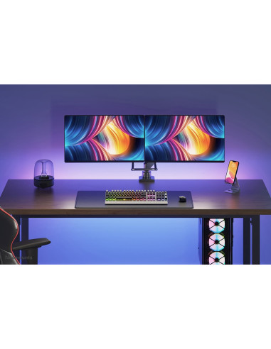 Neomounts Nm-D775Dxblack Uchwyt / Stojak Do Monitorów 81,3 Cm (32") Biurko Czarny