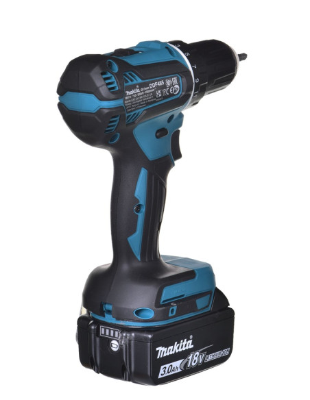Wiertarko-Wkrętarka Makita Ddf485Rf3J Akumulatorowa 3X 18V 3Ah