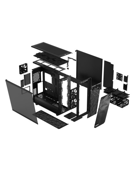 Fractal Design Meshify 2 Xl Tower Czarny