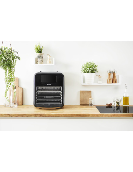 Tefal Easy Fry Fw5018 Pojedyńczy 11 L Autonomiczny 2000 W Frytkownica Na Gorące Powietrze Czarny