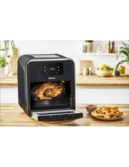 Tefal Easy Fry Fw5018 Pojedyńczy 11 L Autonomiczny 2000 W Frytkownica Na Gorące Powietrze Czarny