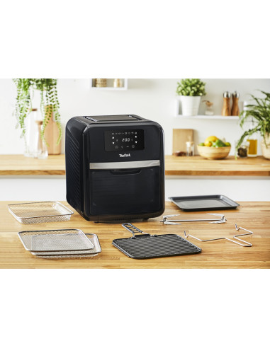 Tefal Easy Fry Fw5018 Pojedyńczy 11 L Autonomiczny 2000 W Frytkownica Na Gorące Powietrze Czarny