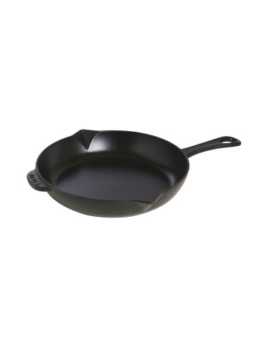 Patelnia Żeliwna Z Metalowym Uchwytem Staub 40510-617-0 26 Cm Czarny
