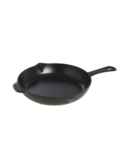 Patelnia Żeliwna Z Metalowym Uchwytem Staub 40510-617-0 26 Cm Czarny