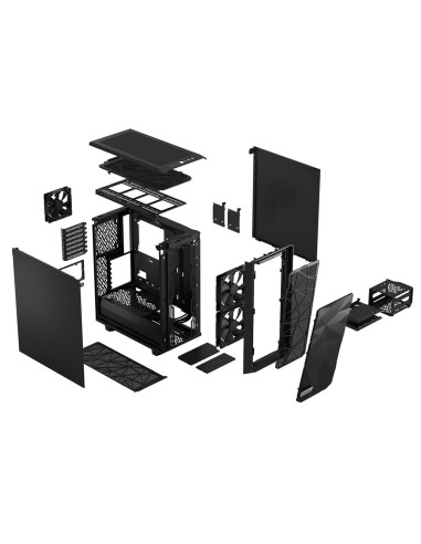 Obudowa Fractal Design Meshify 2 Compact Black Solid