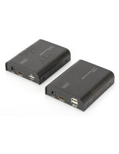 Digitus Przedłużacz Sygnału Wideo Hdmi Kvm Przez Ip, Zestaw