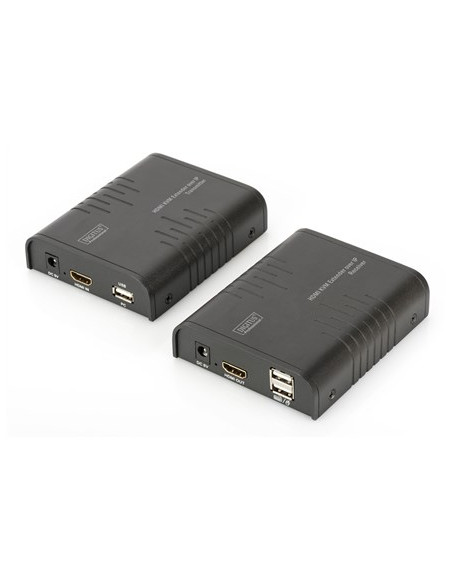 Digitus Przedłużacz Sygnału Wideo Hdmi Kvm Przez Ip, Zestaw
