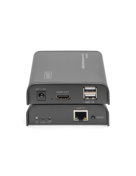 Digitus Przedłużacz Sygnału Wideo Hdmi Kvm Przez Ip, Zestaw