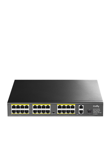 Switch Cudy Fs1026Ps1 24-Port 10/100M Poe+ 300W 2Xgbe 1Xsfp