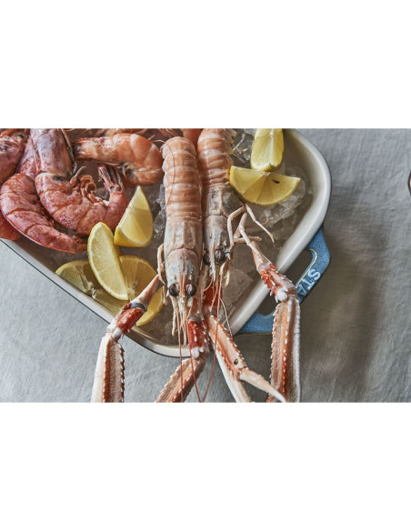 Zwilling Staub 40508-172-0 Zestaw 3 Prostokątnych Półmisków Ceramicznych - Antyczny Turkusowy