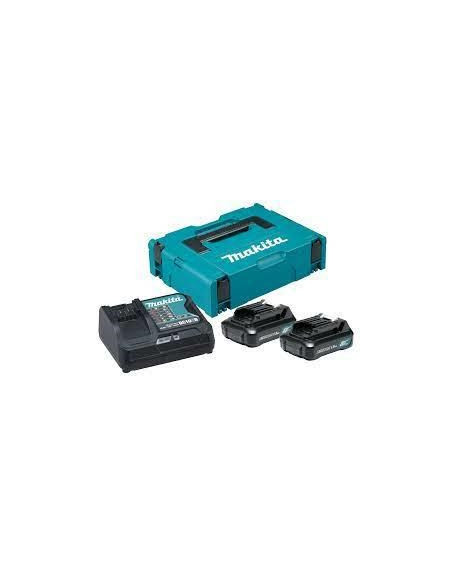 Makita Zestaw Zasilający 12V 2X1,5Ah (Bl1016X2+Dc10Sb) Makpac