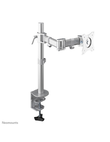 Neomounts Nm-D135Silver Uchwyt / Stojak Do Monitorów 76,2 Cm (30") Biurko Srebrny