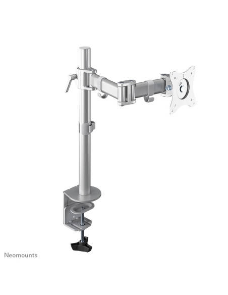 Neomounts Nm-D135Silver Uchwyt / Stojak Do Monitorów 76,2 Cm (30") Biurko Srebrny