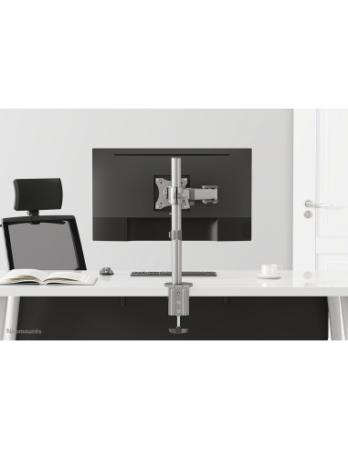 Neomounts Nm-D135Silver Uchwyt / Stojak Do Monitorów 76,2 Cm (30") Biurko Srebrny