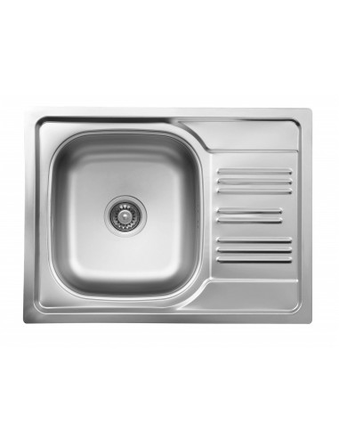 Zlewozmywak Stalowy 1-Komorowy Z Ociekaczem Zex 311A 5908212007372