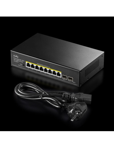 Switch Cudy Gs1008Ps2 8-Port Gigabit Poe+ 120W 2Xsfp