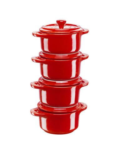 Staub Zestaw 4 Garnków Ceramicznych 40508-158-0  Gift Giving