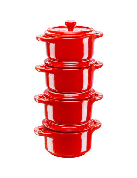 Staub Zestaw 4 Garnków Ceramicznych 40508-158-0  Gift Giving