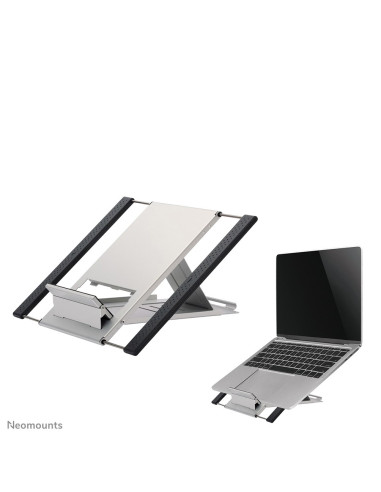 Neomounts Nsls100 Stojak Na Laptop Półka Wysięgnikowa Na Notebooka Srebrny 55,9 Cm (22")