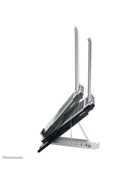 Neomounts Nsls100 Stojak Na Laptop Półka Wysięgnikowa Na Notebooka Srebrny 55,9 Cm (22")