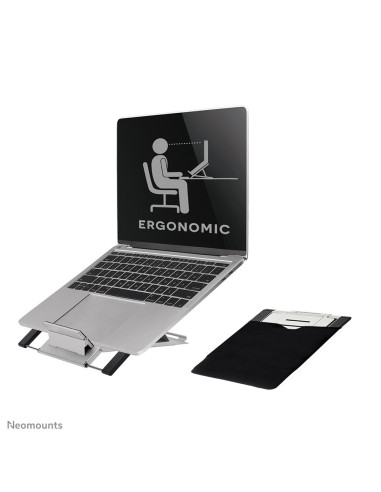 Neomounts Nsls100 Stojak Na Laptop Półka Wysięgnikowa Na Notebooka Srebrny 55,9 Cm (22")