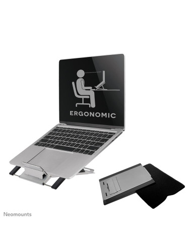 Neomounts Nsls100 Stojak Na Laptop Półka Wysięgnikowa Na Notebooka Srebrny 55,9 Cm (22")