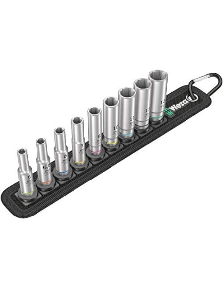 Zestaw Nasadek Udarowych Długich 1/4'' 5-13Mm, 9Cz.