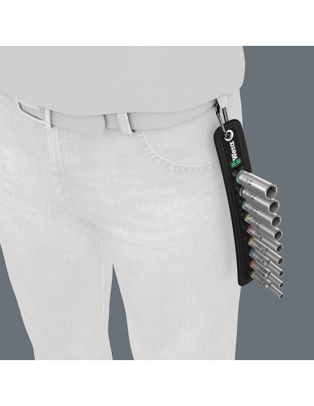 Zestaw Nasadek Udarowych Długich 1/4'' 5-13Mm, 9Cz.