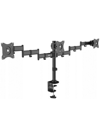 Maclean Mc-811 Uchwyt Biurkowy Na 3 Monitory