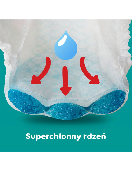 Pampers Pieluchomajtki Mth Rozm 6, 15+Kg, 132Szt
