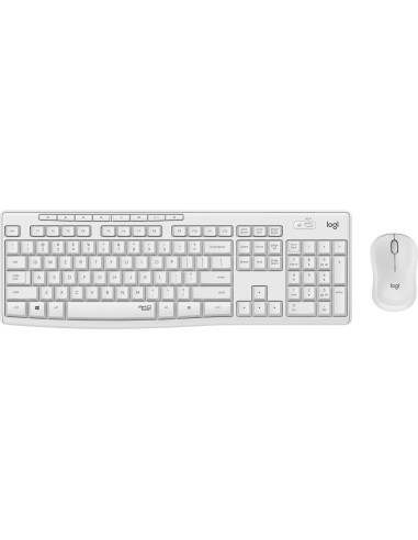 Zestaw Logitech Mk295 ( Us ) Silent Wireless White