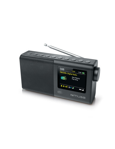 Muse M-117 Db Radio Przenośny Cyfrowy Czarny