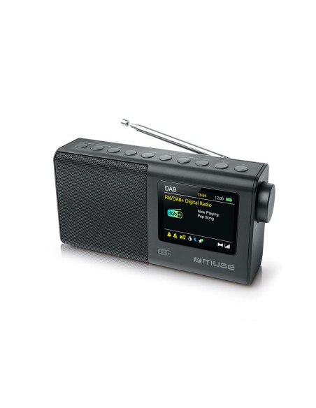 Muse M-117 Db Radio Przenośny Cyfrowy Czarny