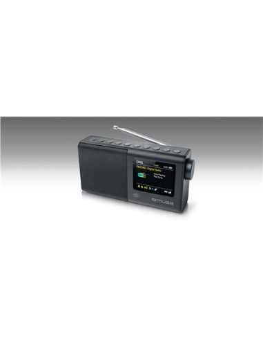 Muse M-117 Db Radio Przenośny Cyfrowy Czarny