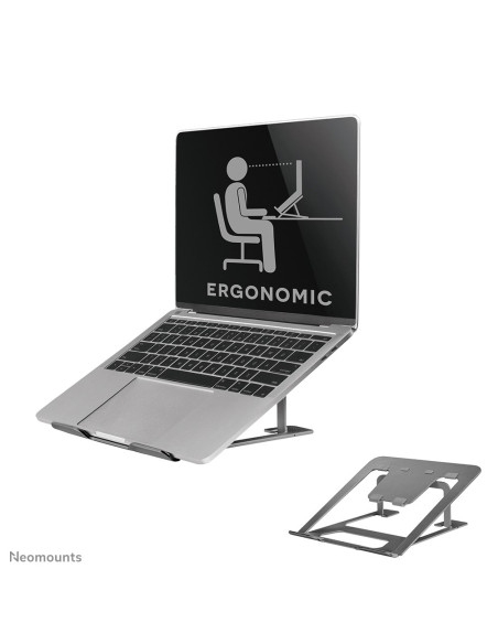 Neomounts Nsls085Grey Stojak Na Laptop Podstawka Na Notebooka Szary 43,2 Cm (17")