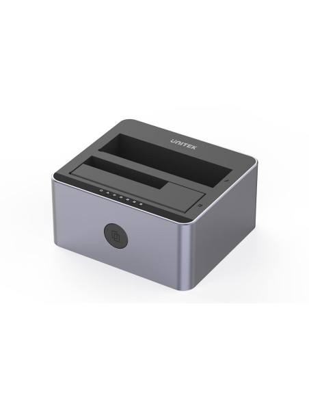 Stacja Dokująca Dla Dysków Pamięci Masowej - Unitek (Y-3026Gy01-Eu) 2X Sata Iii 2.5"/3.5" Usb 3.0 5Gbps