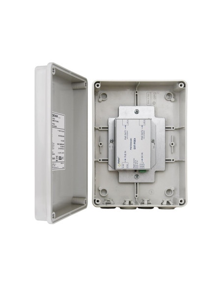 Extender Poe W Obudowie Hermetycznej Do 2 Kamer Ip Pulsar Ext-Poe4H 48V