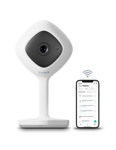 Kamera Ip Tesla Tsl-Cam-Mini22S Smart Camera Mini (Wersja 2022, Biały)