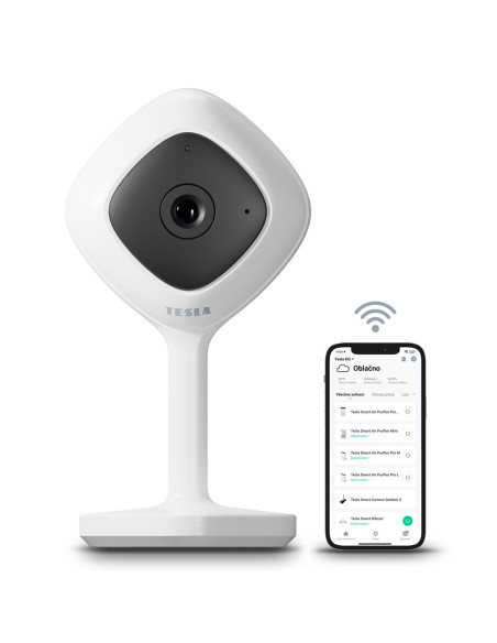Kamera Ip Tesla Tsl-Cam-Mini22S Smart Camera Mini (Wersja 2022, Biały)