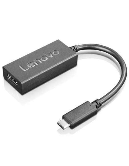 Lenovo Usb-C To Hdmi 2.0B Zewnętrzna Karta Graficzna Usb Czarny