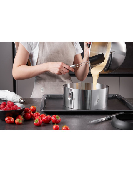 Pierścień Do Tortu 10 Cm Gefu Tondo Clip G-14300
